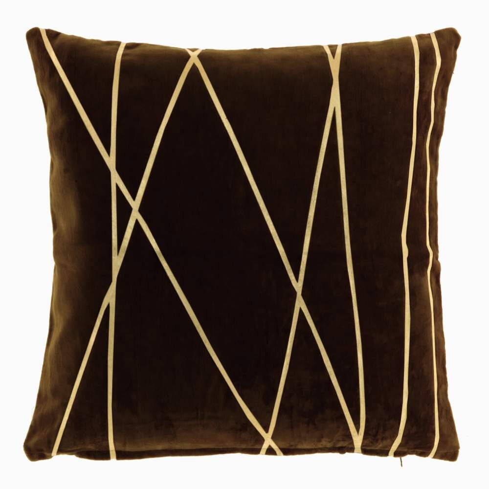 Unique Living® Kussen Senza 45x45cm bison brown