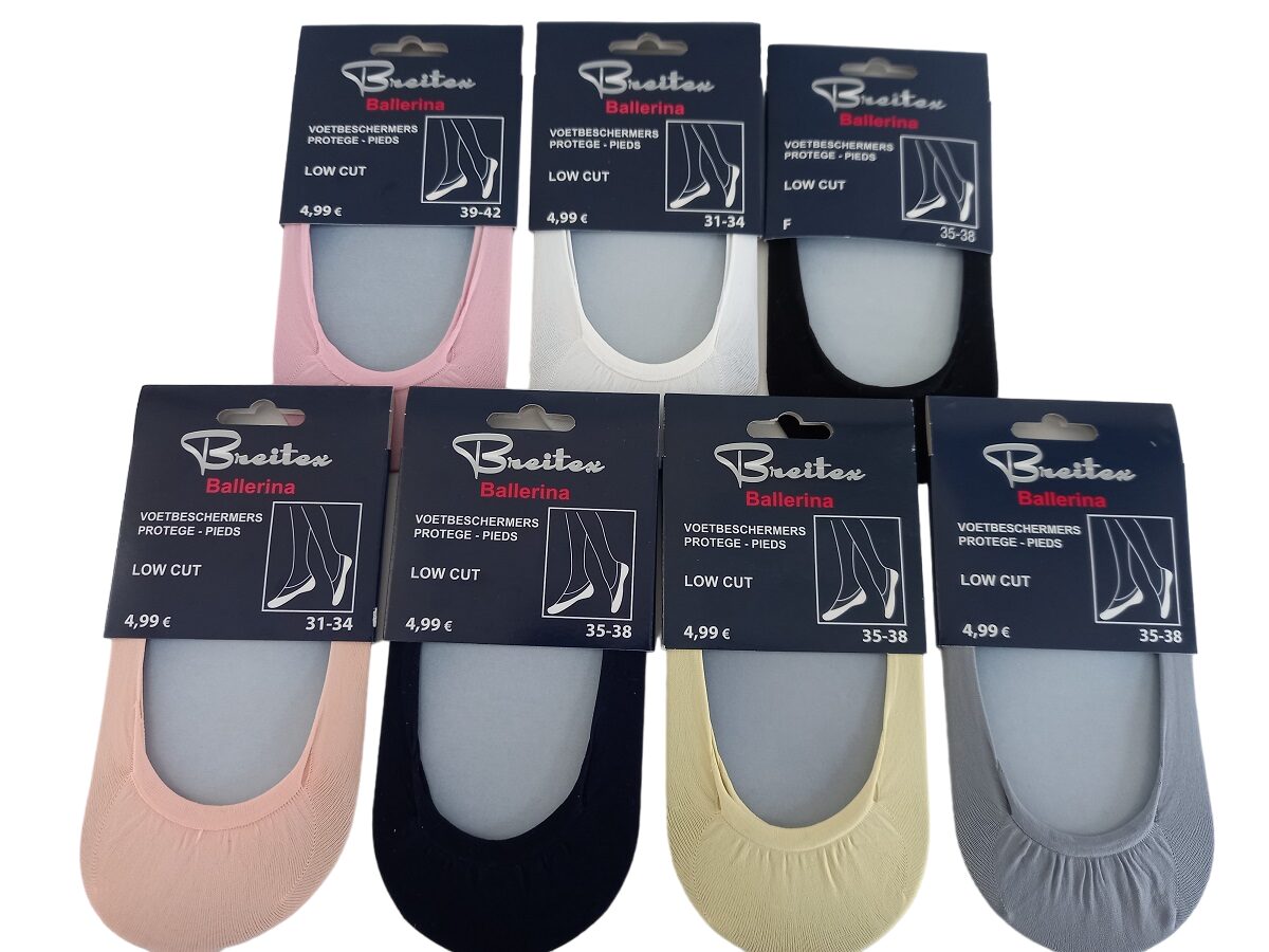 Alternative view of Footies ballerina assorti kleuren maten 31-34 / 35-38 / 39-42