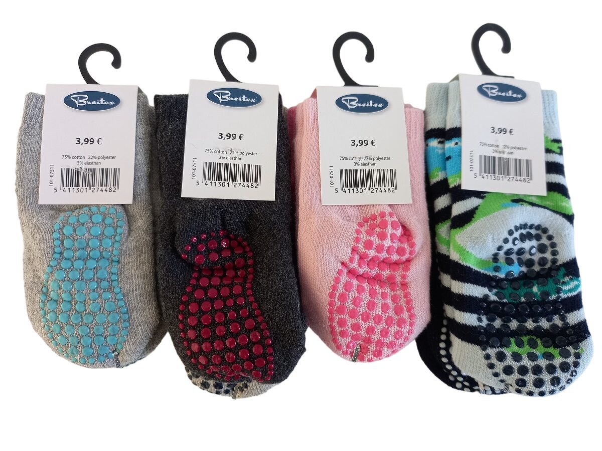 Alternative view of Baby sokken badstof met anti slip maten 56-68 / 74-86 / 92-98