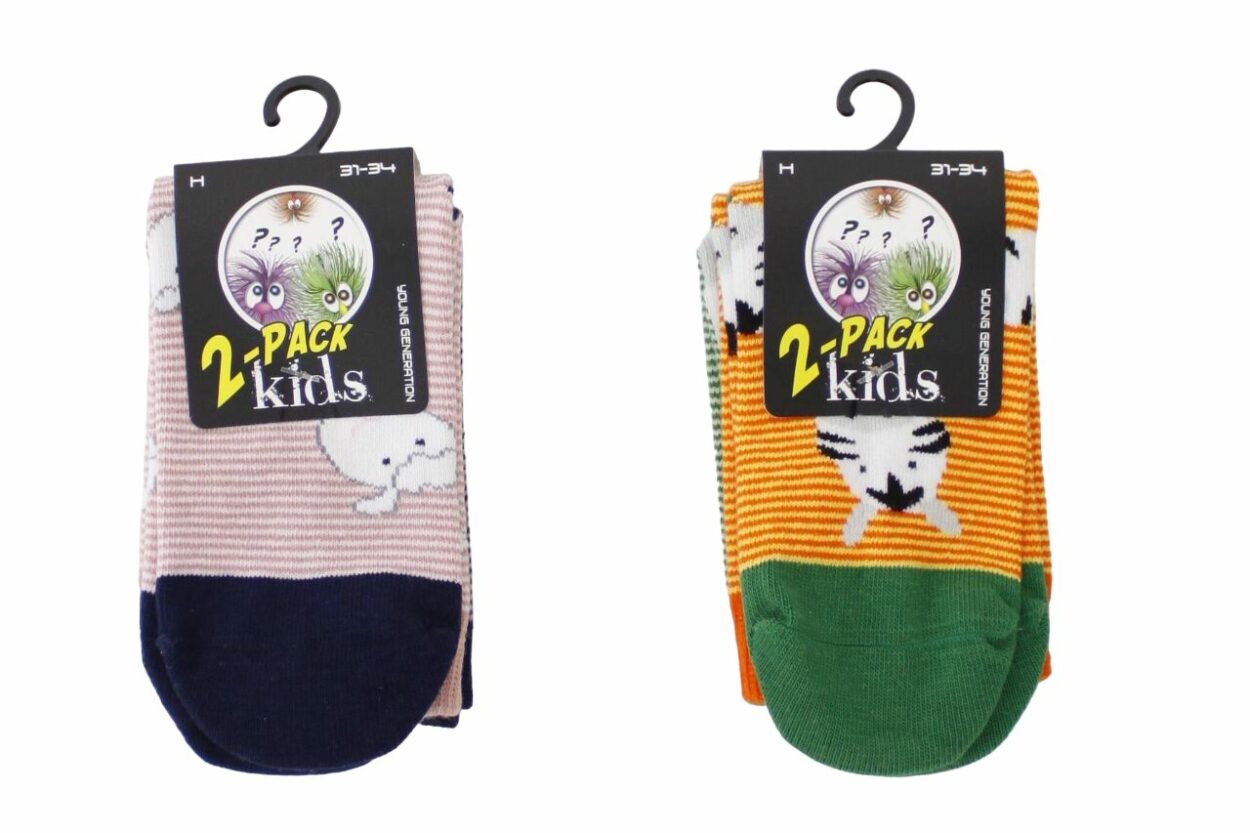 Kindersokken Animals maten 27-30 / 31-34 / 35-38