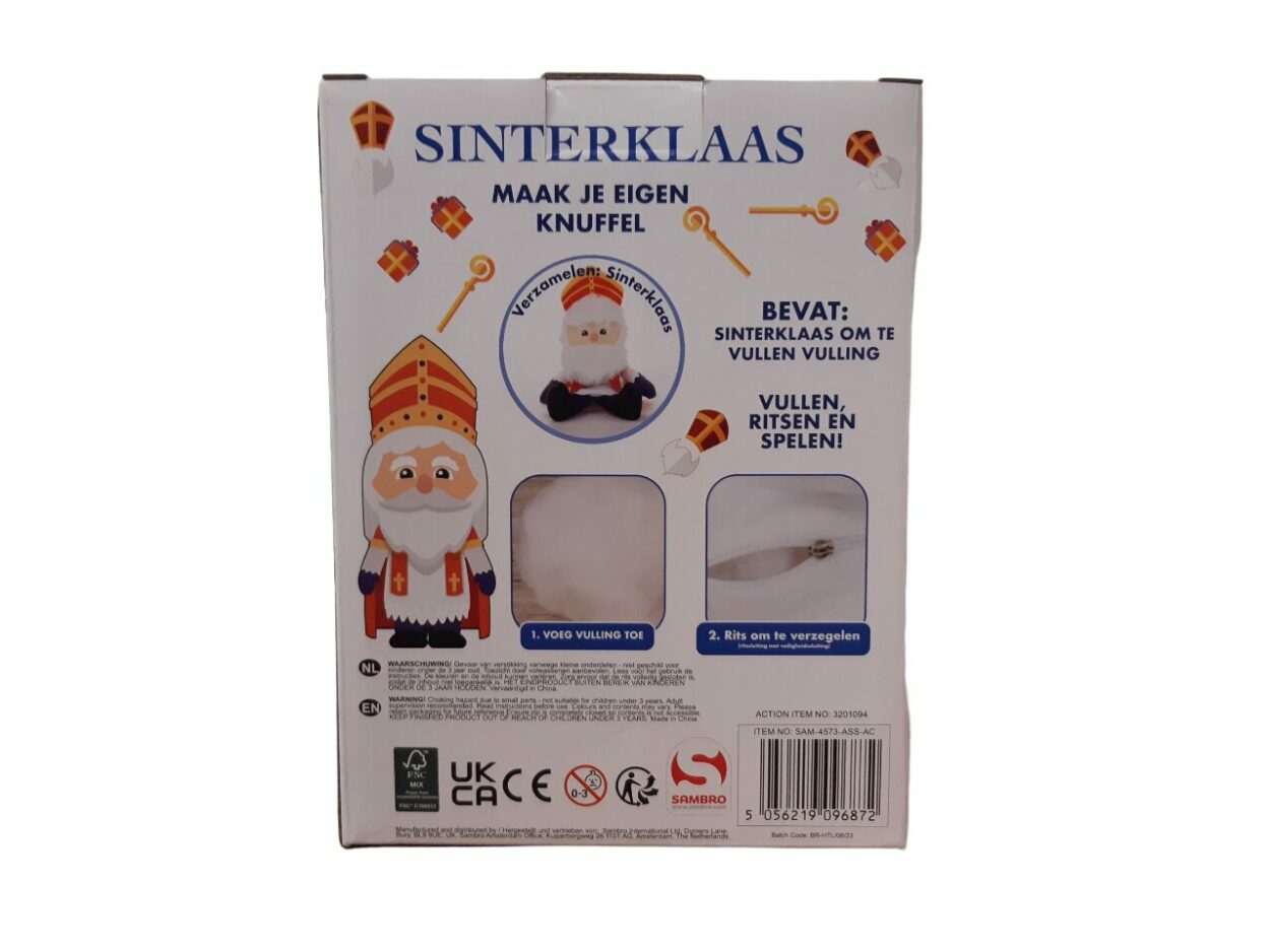 Alternative view of Maak je eigen Sint en Piet knuffel assorti