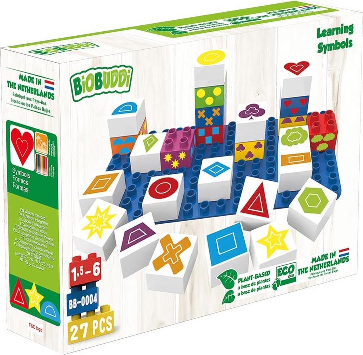 Biobuddi Vormen Leerset 27dlg