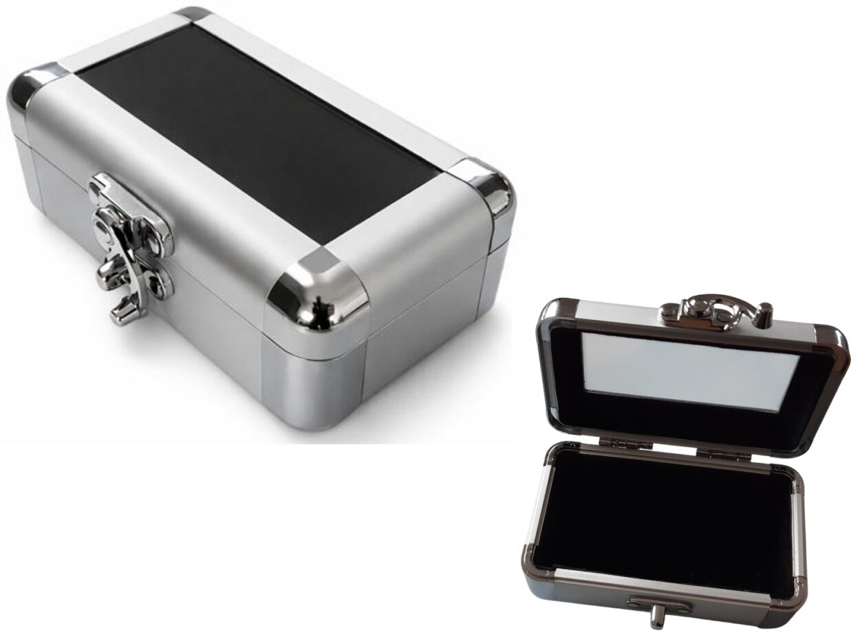 Sieradendoos – Opbergdoosje - Geschenkdoosje met Fluwelen binnenzijde 12x7x5cm