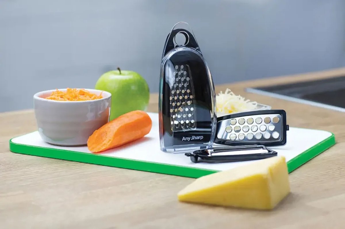 Alternative view of AnySharp 3-in-1 smart box rasp