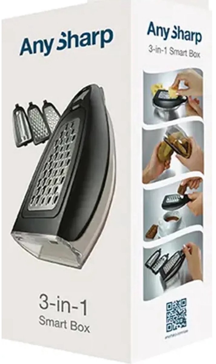 AnySharp 3-in-1 smart box rasp